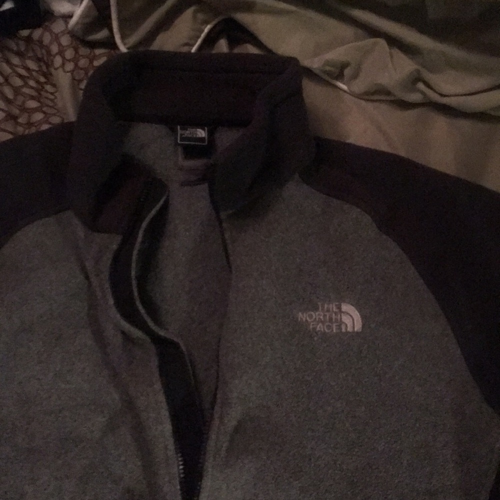 North Face Fleece Color Block Jacket XL Full Zip